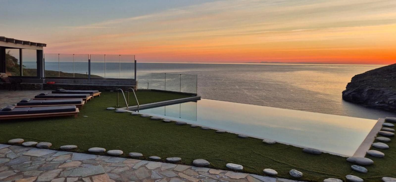 Anastasis Luxury Villa Andros Sineti Exterior foto